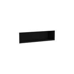 750 Display Shelf Insert for Mirror Cabinet, Satin White, Scandi Oak, Industrial, Satin Black