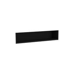 900 Display Shelf Insert for Mirror Cabinet, Satin White, Scandi Oak, Industrial, Satin Black