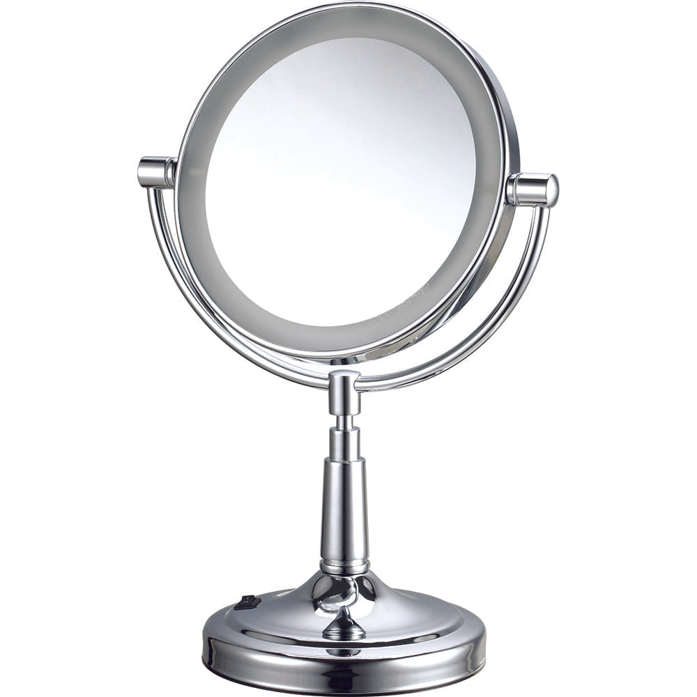 BLAZE 1&5X FREE - STANDING MAGNIFICATION MIRROR WITH LIGHT