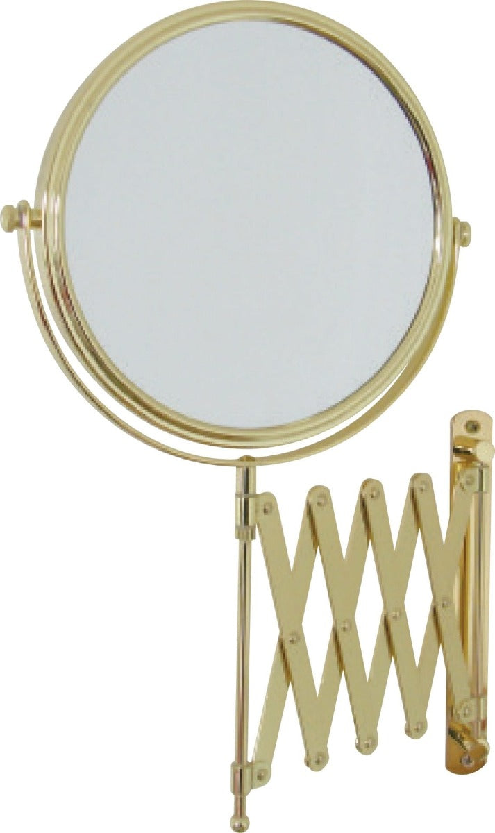 BLAZE 1&4X MAGNIFICATION MIRROR - POLISHED GOLD