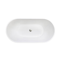Nero Solid Surface Bath, 1400mm