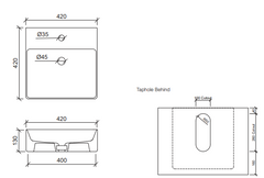 CONIC Ceramic basin