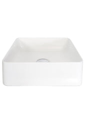 MALO Gloss White Ceramic Basin In 360 W x 110 H x 360 mm