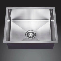 SPECTER Handmade Stainless Steel Under/Topmount Kitchen Laundry Single Sink in Size 550*450*220