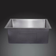 SPECTER Handmade Stainless Steel Under/Topmount Kitchen Laundry Single Sink in Size 550*450*220