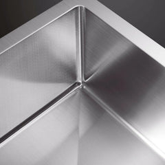 SPECTER Handmade Stainless Steel Under/Topmount Kitchen Laundry Single Sink in Size 550*450*220