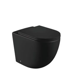 COCO Matte White Or Matte Black Wall-Faced Toilet Suite