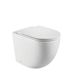 COCO Matte White Or Matte Black Wall-Faced Toilet Suite