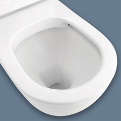 COCO Gloss White Or Gloss Black Wall-Hung Toilet Suite