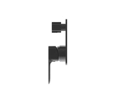 OSKAR SHOWER MIXER WITH DIVERTER GUN METAL