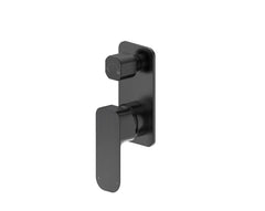 OSKAR SHOWER MIXER WITH DIVERTER GUN METAL
