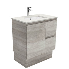 HEBREW Roman Sand 750 + EDGE Industrial/Scandi Oak on Kickboard
