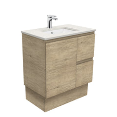 HEBREW Roman Sand 750 + EDGE Industrial/Scandi Oak on Kickboard