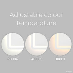 Luci LED Mirror 900W,1200W,1400W x 700H mm