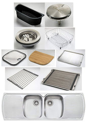MONET Double Bowl Topmount Sink with Double Drainer n 1567x567x237mm