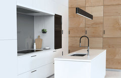 Phoenix BLIX Flexible Hose Sink Mixer Round In Chrome - Matte Black - Brushed Nickel