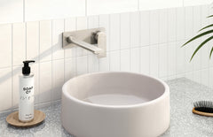 Phoenix TEEL Wall Basin / Bath Mixer Set 200mm In Chrome - Matte Black - Brushed Nickel - Gunmetal