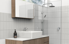 Phoenix POINT Drain TI 130mm Outlet 76mm In Stainless Steel Or Matte Black