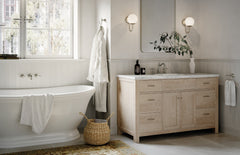 Phoenix NOSTALGIA Lever Bath Set 180mm Shepherds Crook In Chorme - Antique Black - Brushed Nickel