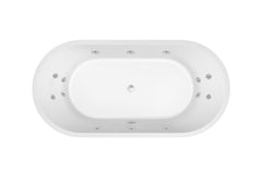 Lisa Freestanding Spa Bath with 14 jets