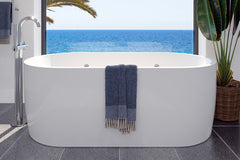Lisa Freestanding Spa Bath with 14 jets