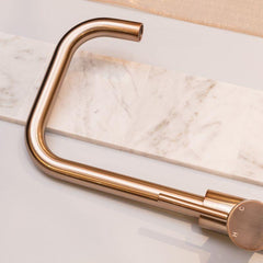 Meir ROUND Square Neck Kitchen Mixer Tap In Chrome - Tiger Bronze - Matte Black - Champagne - Brushed Nickel