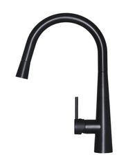Meir ROUND Pull Out Kithen Mixer Tap In Chrome Or Matte Black