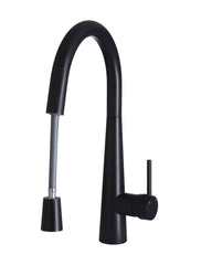 Meir ROUND Pull Out Kithen Mixer Tap In Chrome Or Matte Black