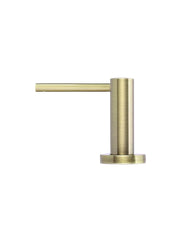 Meir Round Or Square Soap Dispenser In Matte Black, Tiger Bronze, Champagne Or Brushed Nickel