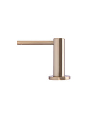 Meir Round Or Square Soap Dispenser In Matte Black, Tiger Bronze, Champagne Or Brushed Nickel