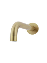 Meir ROUND CURVED Bath Spout In Chrome - Matte Black - Tiger Bronze - Champagne - Brushed Nickel