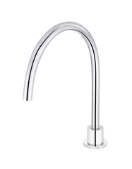 Round Gooseneck High-Rise Swivel Hob Spout