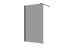 M-SERIES 860/960/1160 Wall Fixed Panel- Tinted Glass/Black Fittings-Clear Glass/Chrome Fitting-960