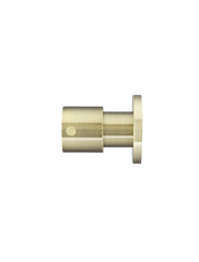 Meir ROUND Quarter Turn Wall Top Assemblies In Matte Black - Tiger Bronze - Champagne - Brushed Nickel