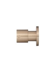 Meir ROUND Quarter Turn Wall Top Assemblies In Matte Black - Tiger Bronze - Champagne - Brushed Nickel