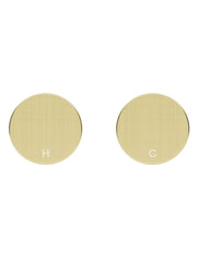 Meir CIRCULAR Wall Taps In Chrome - Matte Black - Tiger Bronze - Champagne - Brushed Nickel