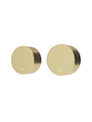 Meir CIRCULAR Wall Taps In Chrome - Matte Black - Tiger Bronze - Champagne - Brushed Nickel