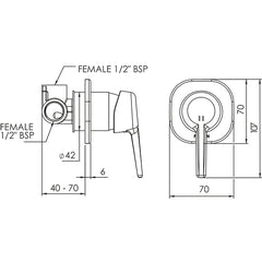 MAX Shower Mixer