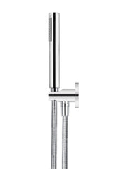 Meir ROUND Hand Shower On Fixed Bracket In Chrome - Matte Black - Tiger Bronze - Champagne - Brushed Nickel