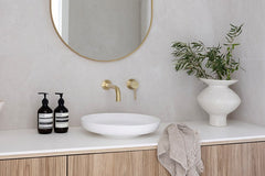 Bloom Wall Mixer Chrome, Matte Black, Brushed Gunmetal,Warm Brushed Nickel,Brushed Brass