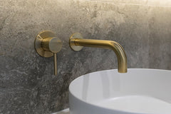 Bloom Wall Mixer Chrome, Matte Black, Brushed Gunmetal,Warm Brushed Nickel,Brushed Brass