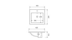 Gllison Fully-Inset Basin