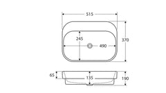 RISA Semi-Inset Basin
