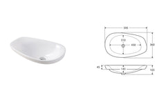 DAYA Semi-Inset Basin