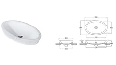 KRACK Resort Semi-Inset Basin