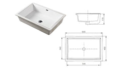 SOLO Undermount Rectangle Basin