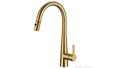 Rena Pull-Out Sink Mixer in Chrome, Matte Black, Brushed Nickel & Brushed Gold