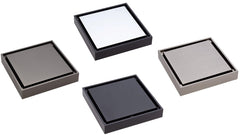 SMART Square Tile Insert 2-in-1 Floor Waste, 100x100mm With 80mm Outlet in Multiple Color