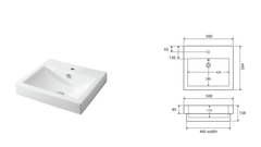 HIGH Profile Semi-Inset Basin