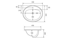 MACY Fully-Inset Basin